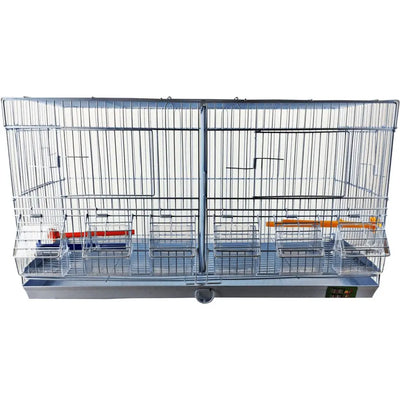 Stackable Divided Double Wide Breeder Cages A&E Cage Company