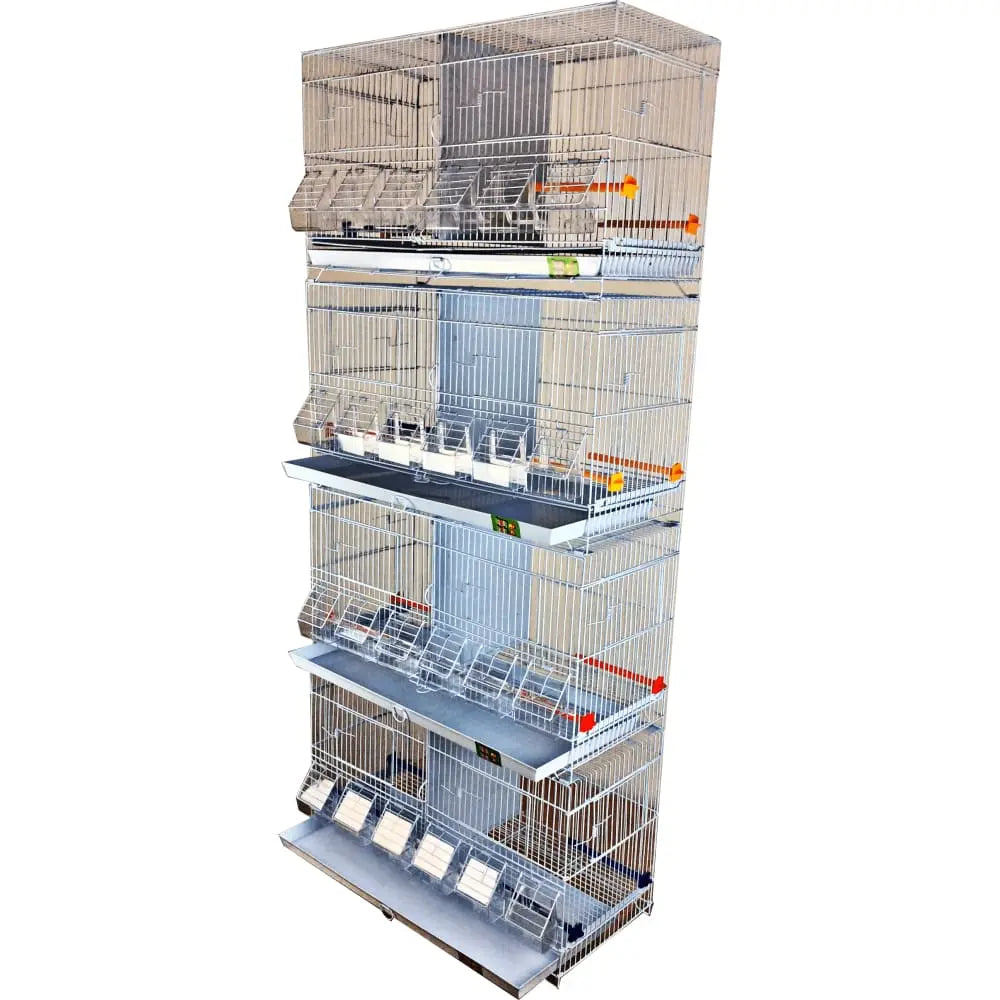 Stackable Divided Double Wide Breeder Cages A&E Cage Company