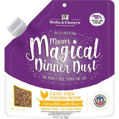 Stella & Chewys Cat Freeze-Dried Marie Magical Dinner Dust Chicken 7Oz Stella & Chewy's