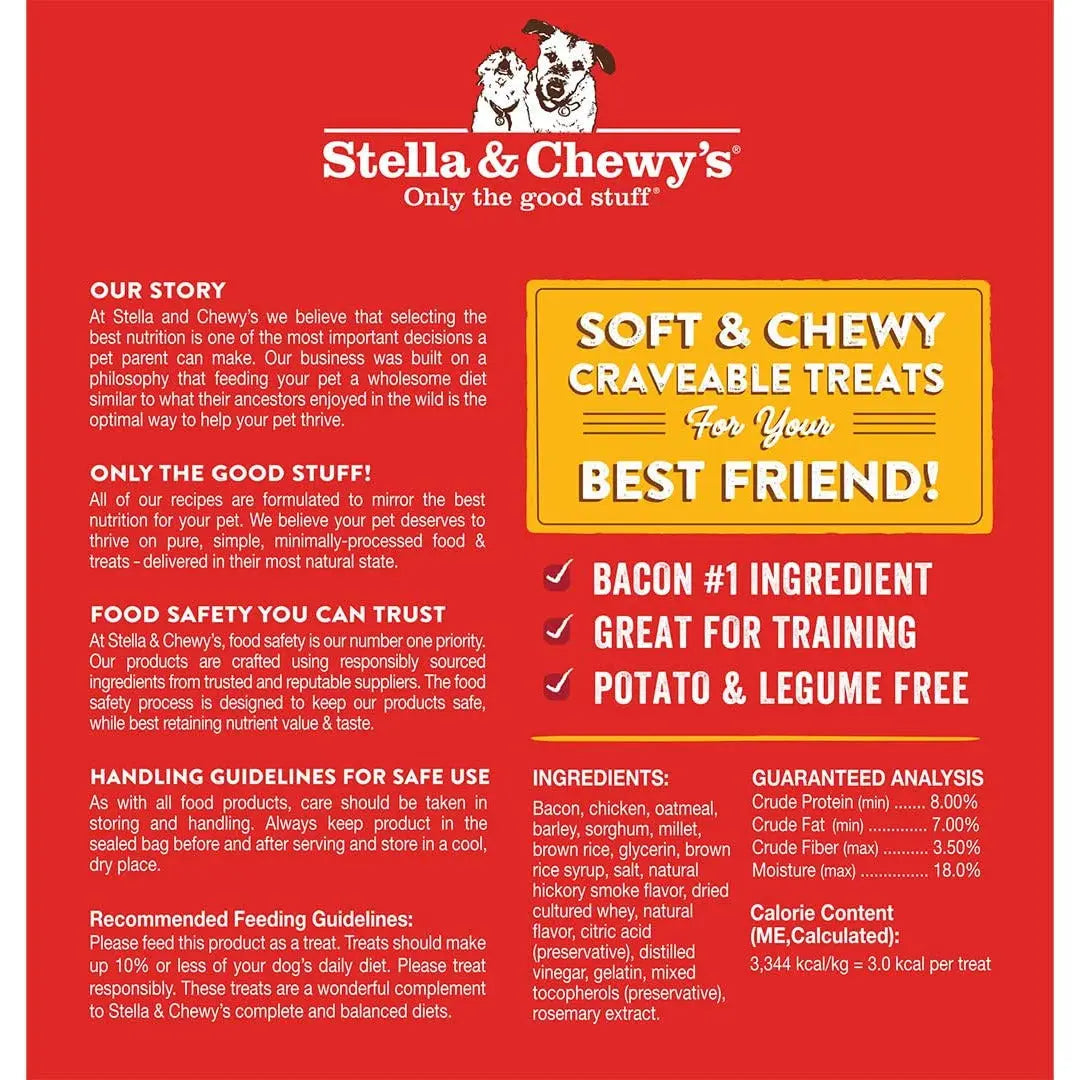Stella & Chewys Dog Crav'N Bacon Bites Chicken 8.25Oz Stella & Chewy's