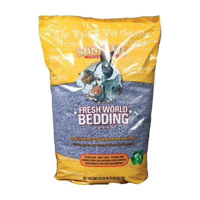 Sunseed® Fresh World® Bedding for Small Animal Purple Color 975 Cubic Feet Sunseed®