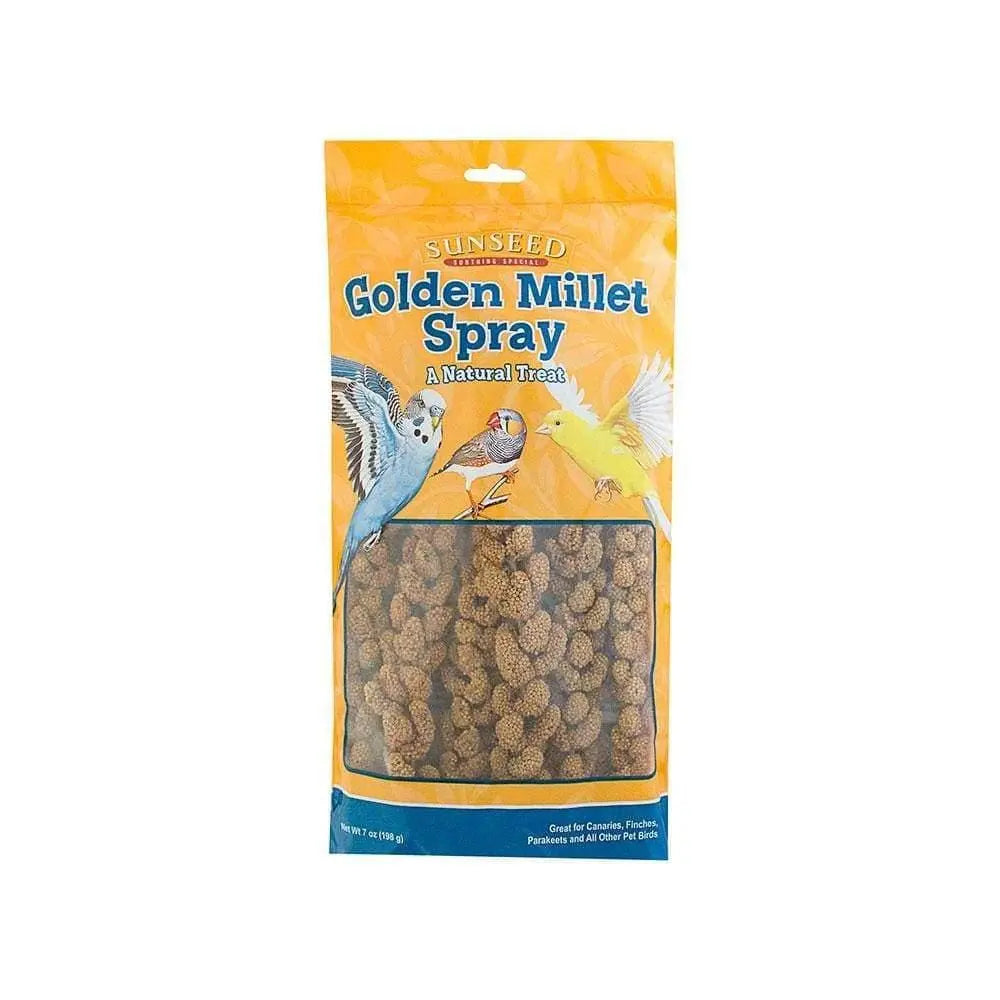 Sunseed® Golden Millet Spray Natural Birds Treats 7 Oz Sunseed®