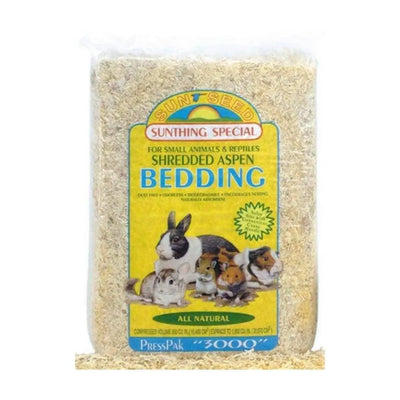 Sunseed® Shredded Aspen Bedding for Small Animals & Reptiles 2500 Cubic Inch Sunseed®