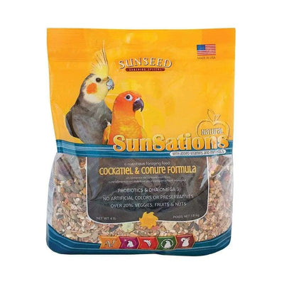Sunseed® Sunsations Natural Cockatiel & Conure Food Formula 4 Lbs Sunseed®
