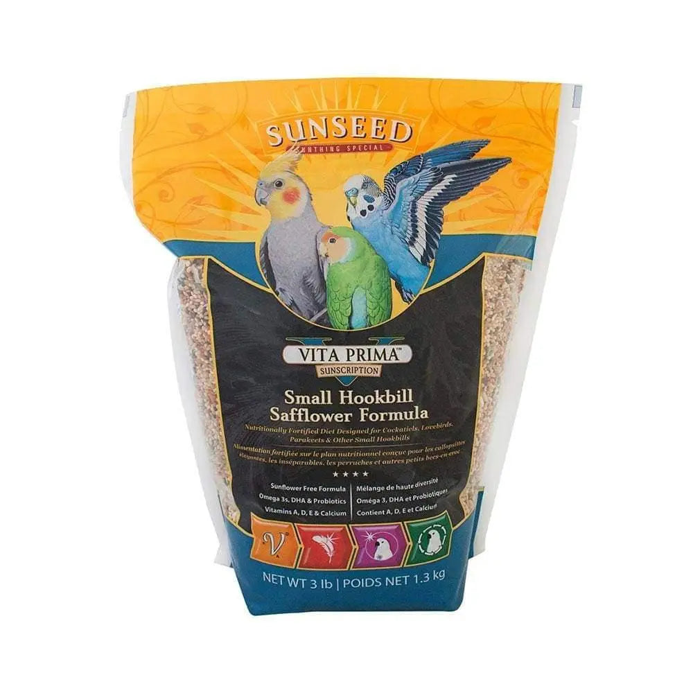 Sunseed® Vita Prima Sunscription Small Hookbill Safflower Formula Birds Food 3 Lbs Sunseed®