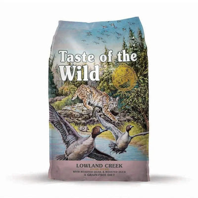 Taste of the Wild® Lowland Creek with Roasted Quail & Roasted Duck Grain Free Cat Food 5 Lbs Taste of the Wild®