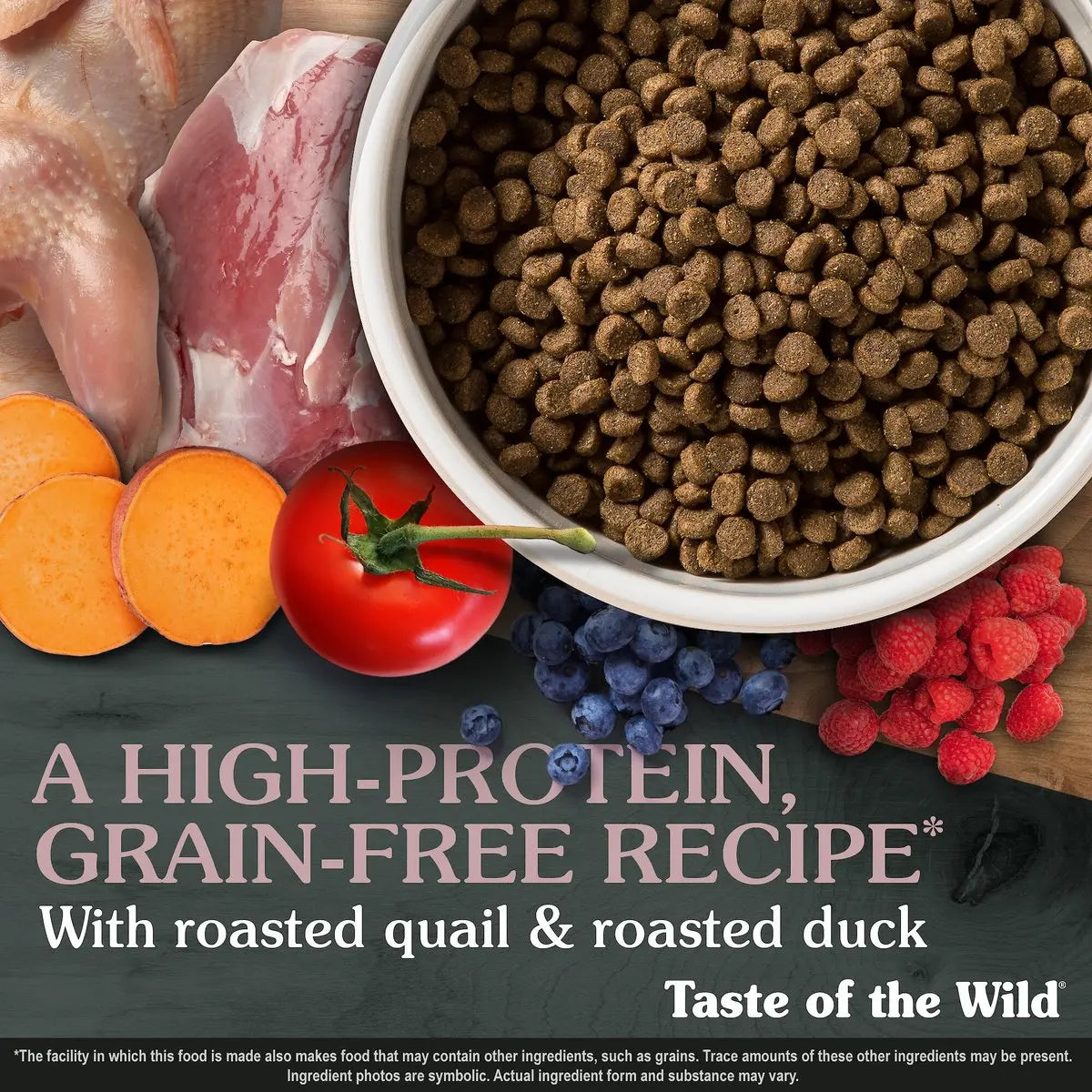 Taste of the Wild® Lowland Creek® Grain Free Roasted Quail and Roasted Duck Feline Cat Food Taste of the Wild®