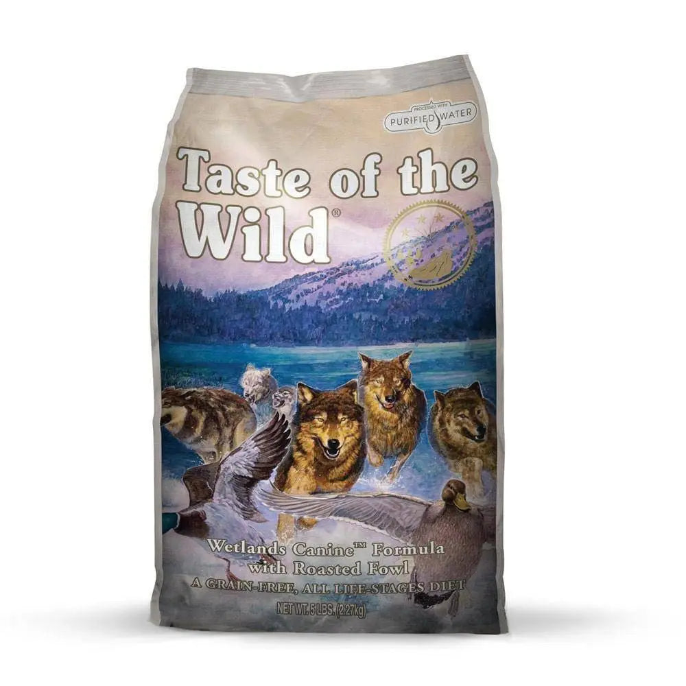 Taste of the Wild® Wetlands Canine Recipe with Roasted Fowl 5 Lbs Taste of the Wild®
