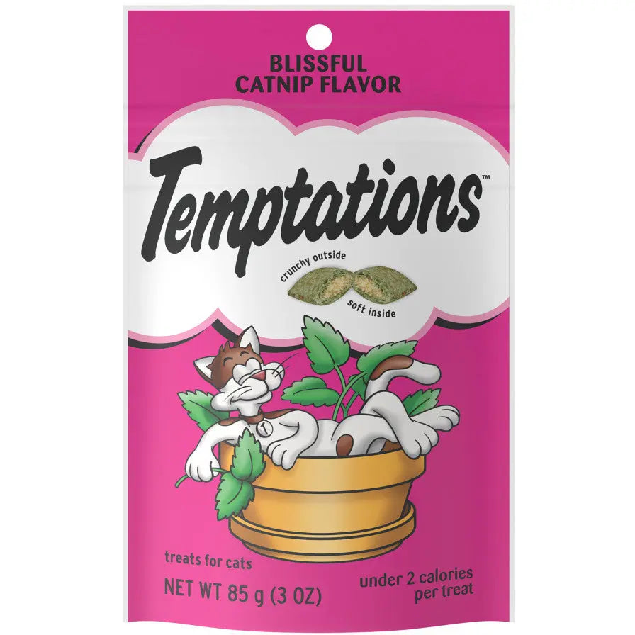 Temptations Blissful Catnip Flavor Cat Treats Temptations