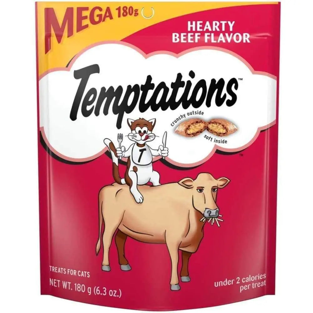 Temptations Hearty Beef Cat Treat Temptations