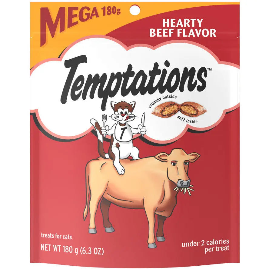 Temptations Hearty Beef Cat Treat Temptations