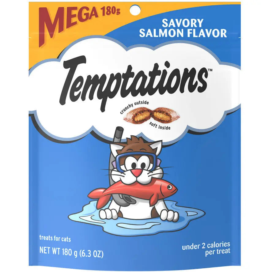 Temptations Savory Salmon Flavor Cat Treat Temptations