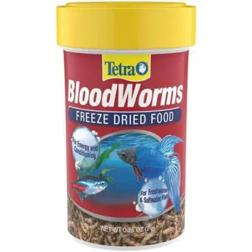 Tetra BloodWorms Freeze Dried Fish Food Tetra