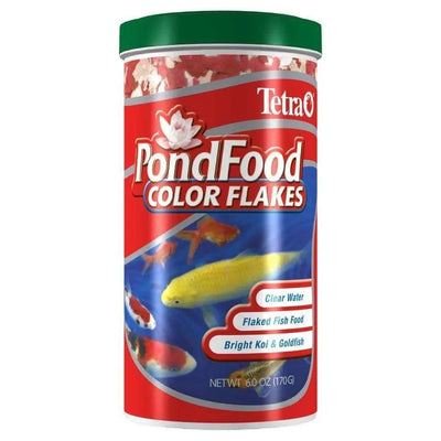 Tetra Color Enhancing Pond Flakes for Koi and Goldfish 1ea/6 oz Tetra® CPD
