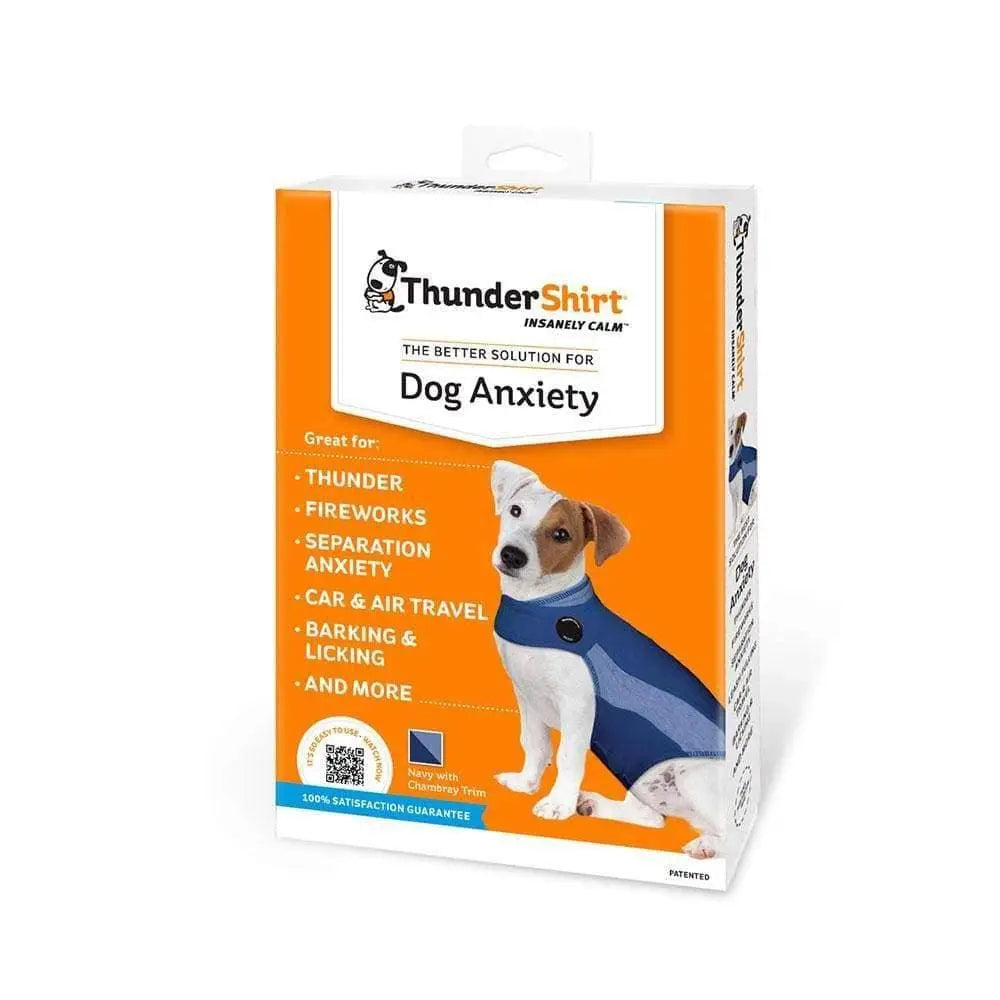 ThunderShirt® Anxiety Jacket for Dog Blue Polo Color X-Small ThunderShirt®