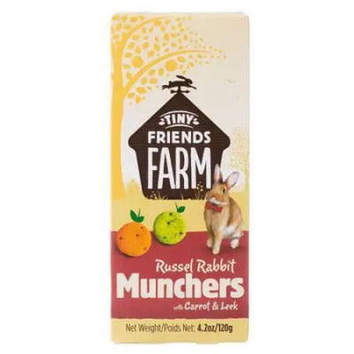 Tiny Friends Farm Russel Rabbit Munchers with Carrot & Leek Supreme Pet Foods