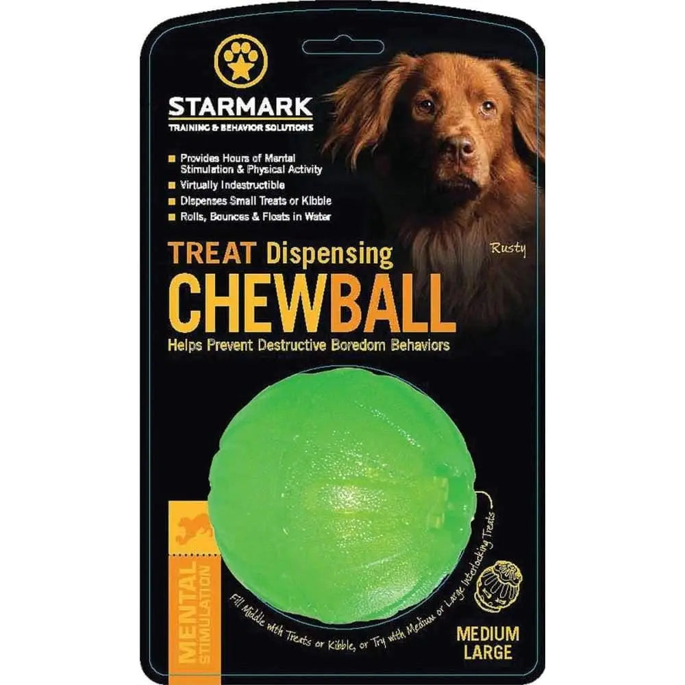 Treat Dispensing Chew Ball Starmark Pet