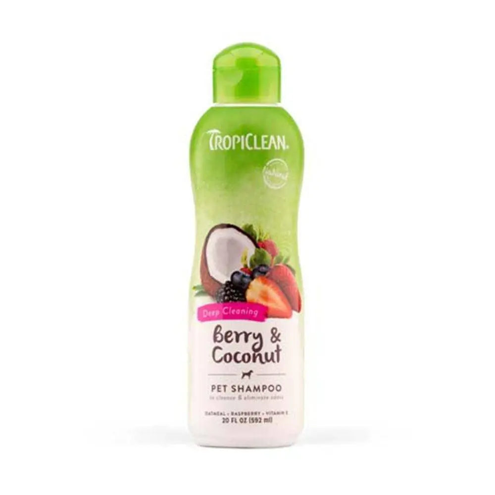 Tropiclean® Berry & Coconut Shampoo for Dog & Cat 20 Oz Tropiclean®
