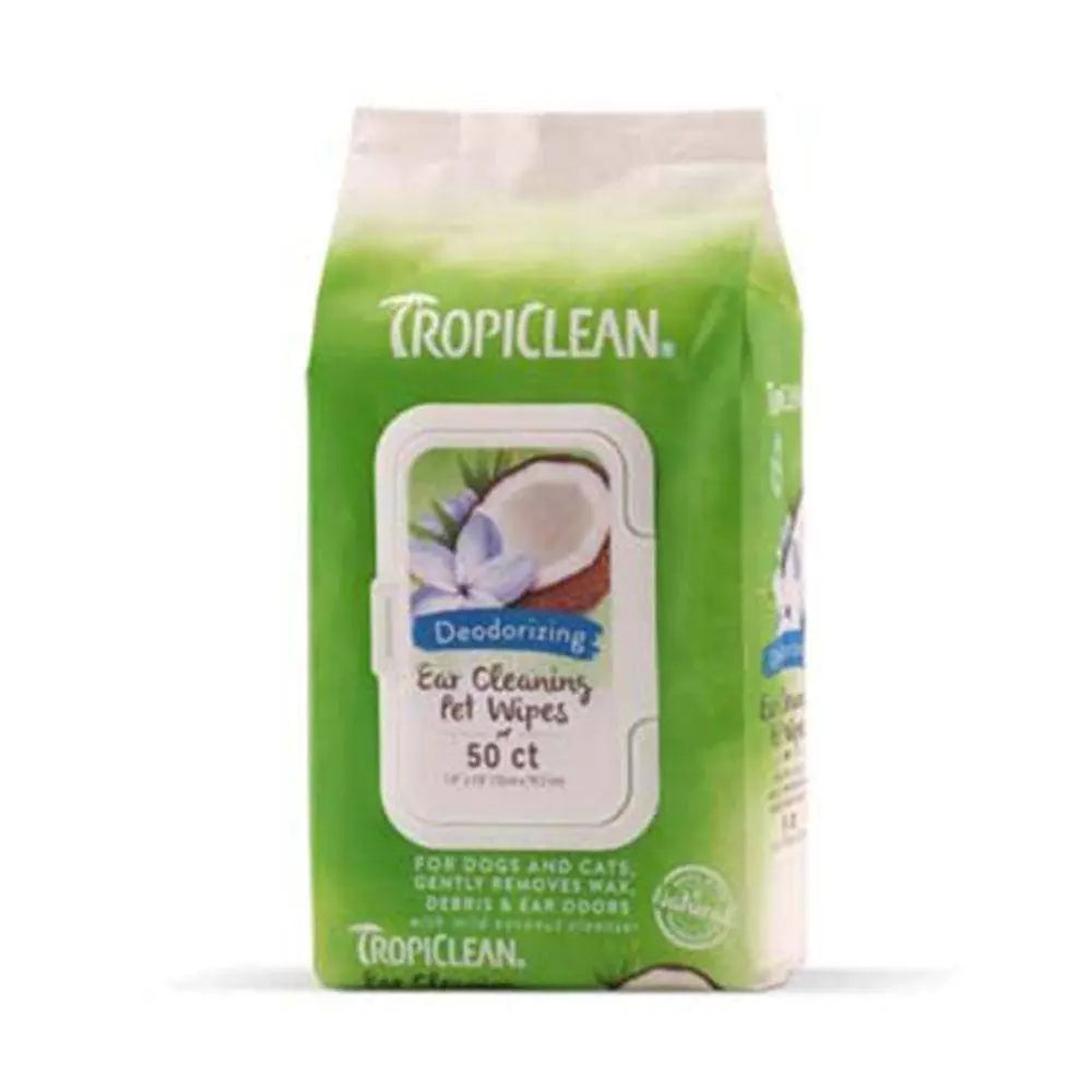 Tropiclean® Ear Cleaning Wipes for Pets 50 Count Tropiclean®