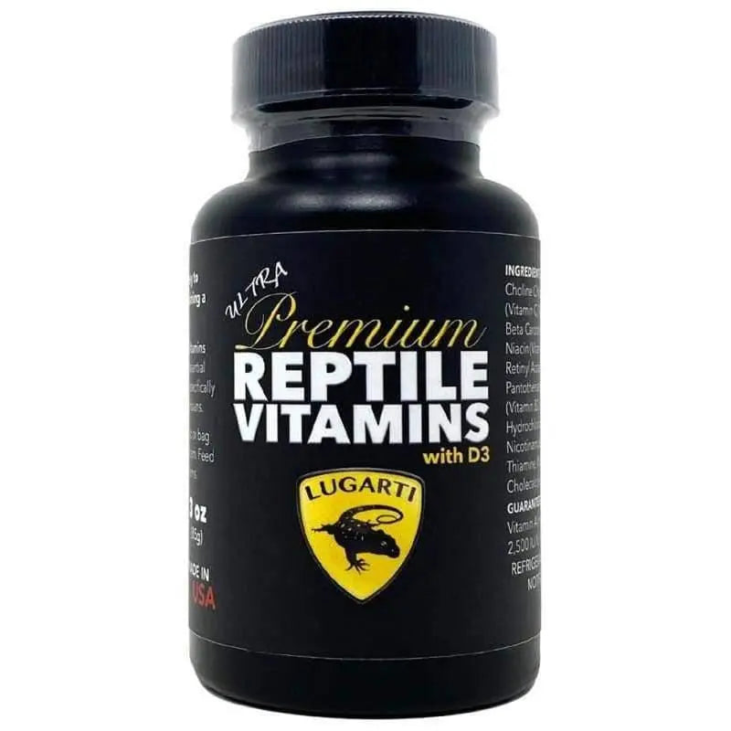 Ultra Premium Reptile Vitamins with D3 Lugarti