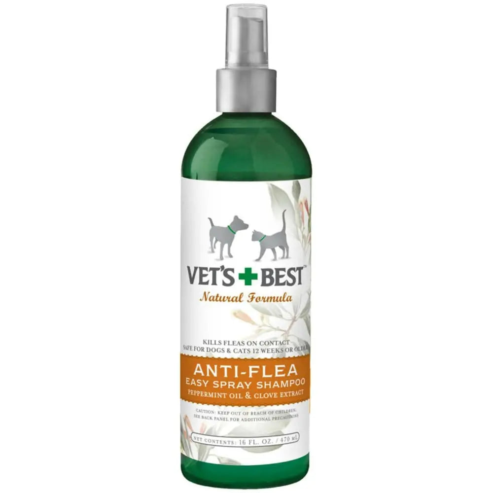 Vet's Best Anti-Flea Easy Spray Shampoo for Dogs 16 fl oz Vet's Best
