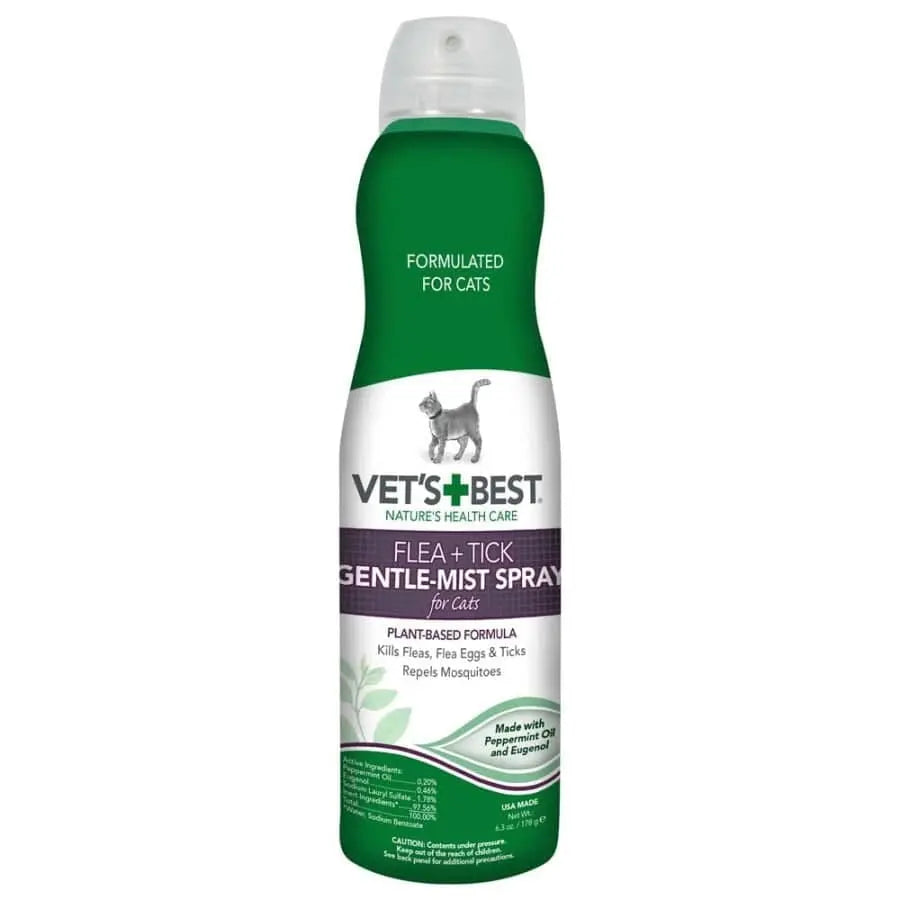 Vet's Best Flea and Tick Cat Gentle Mist Spray 6.3 oz Vet's Best