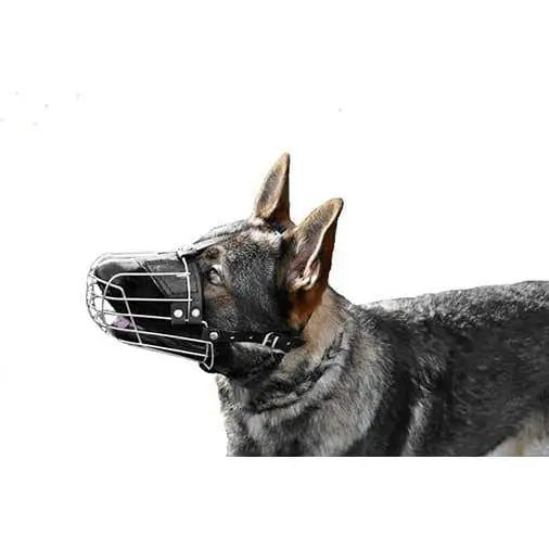 Viper Delta Metal Wire Basket Dog Muzzle Dogline WP