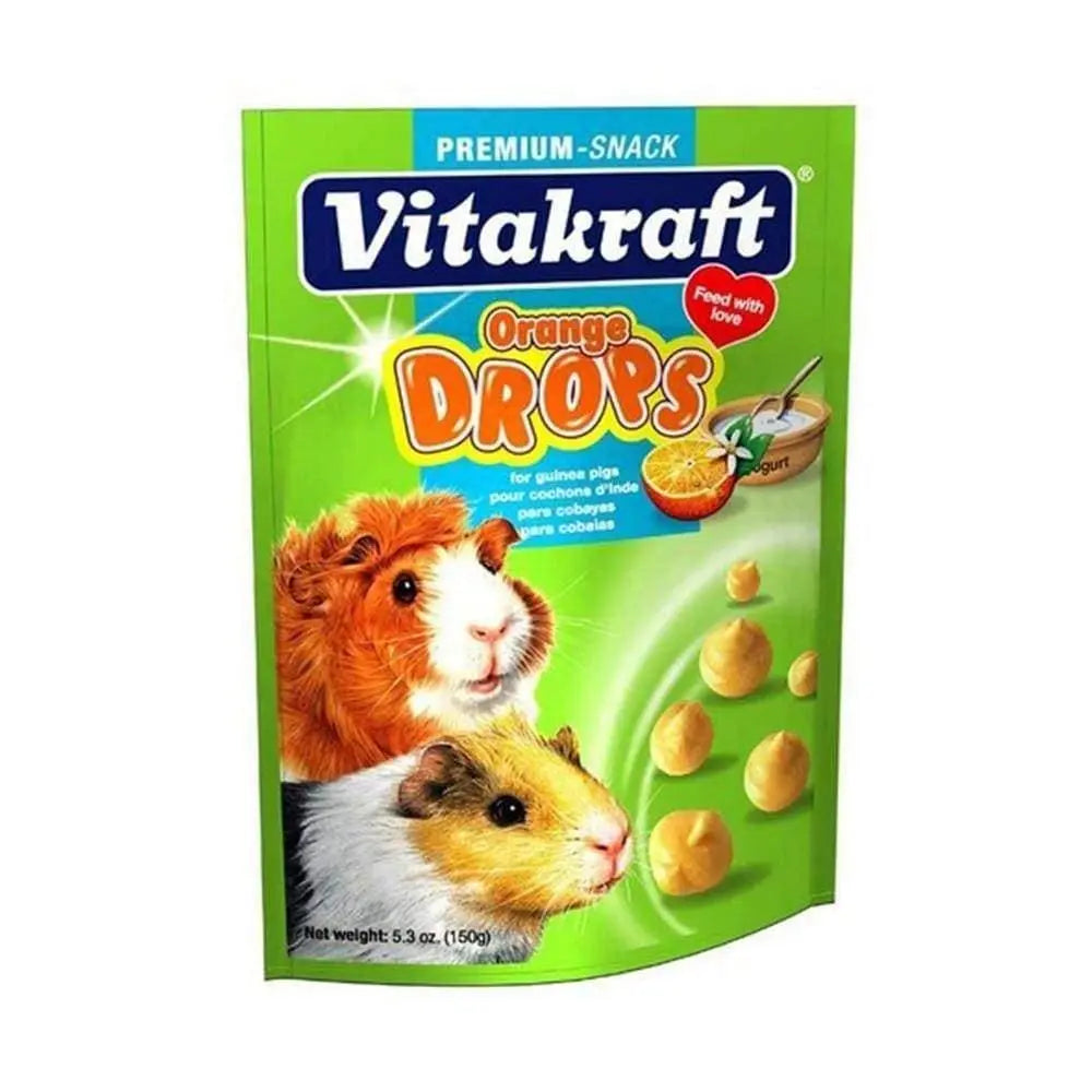 Vitakraft® Drops with Orange Guinea Pig Treats 5.3 Oz Vitakraft®