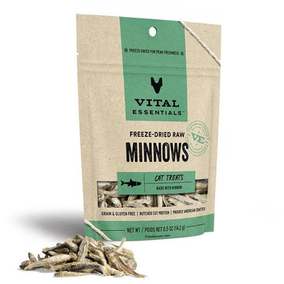 Vital Cat® Freeze-Dried Minnows Cat Treats 0.5 oz Vital Essentials®