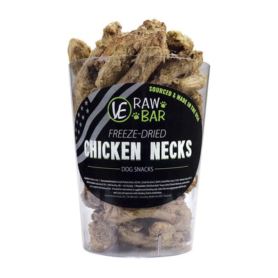 Vital Essentials® Raw Bar Freeze-Dried Chicken Necks Dog Treats 1.5 Lb/Bag Vital Essentials®