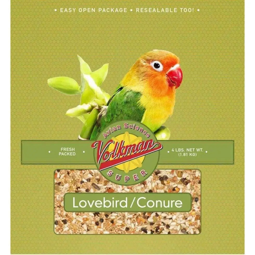 Volkman Seed Company Avain Science Super Lovebird & Conure Bird Treat Volkman Seed Company