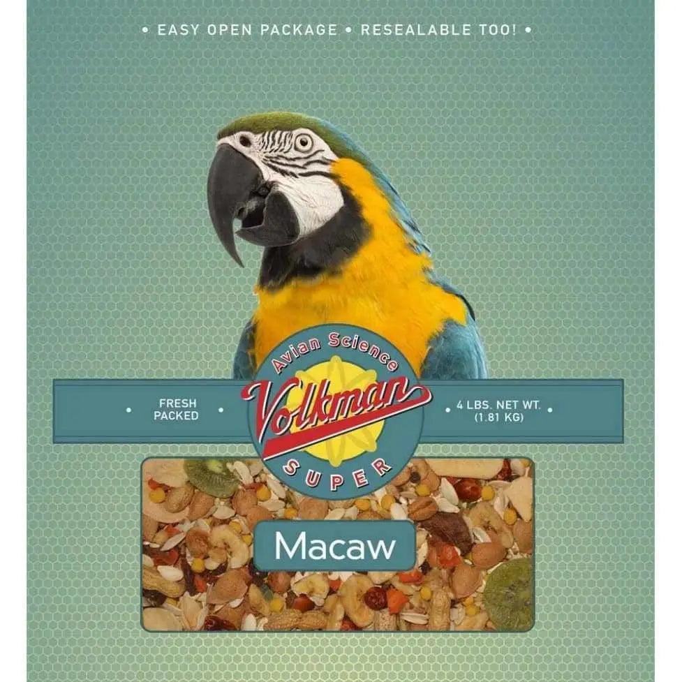 Volkman Seed Company Avain Science Super Macaw Bird Treat Volkman Seed Company