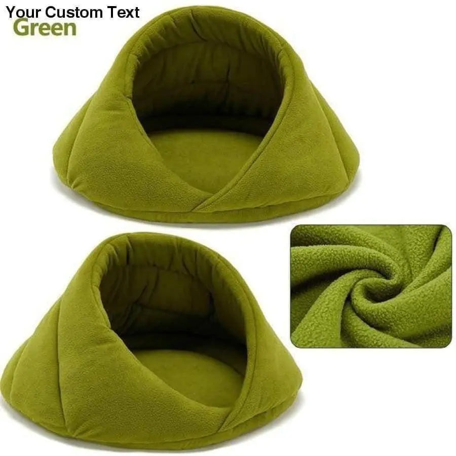 Warm Dog Bed Pet Dog House Soft Suitable Fleece Cat Dog Bed House for Dog Cushion Cat Sleeping Bag Talis Us