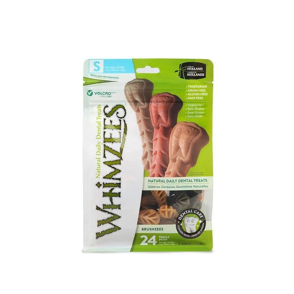 Whimzees Small Gluten Free Toothbrush Dog Dental Chews 12.7 Oz Whimzees