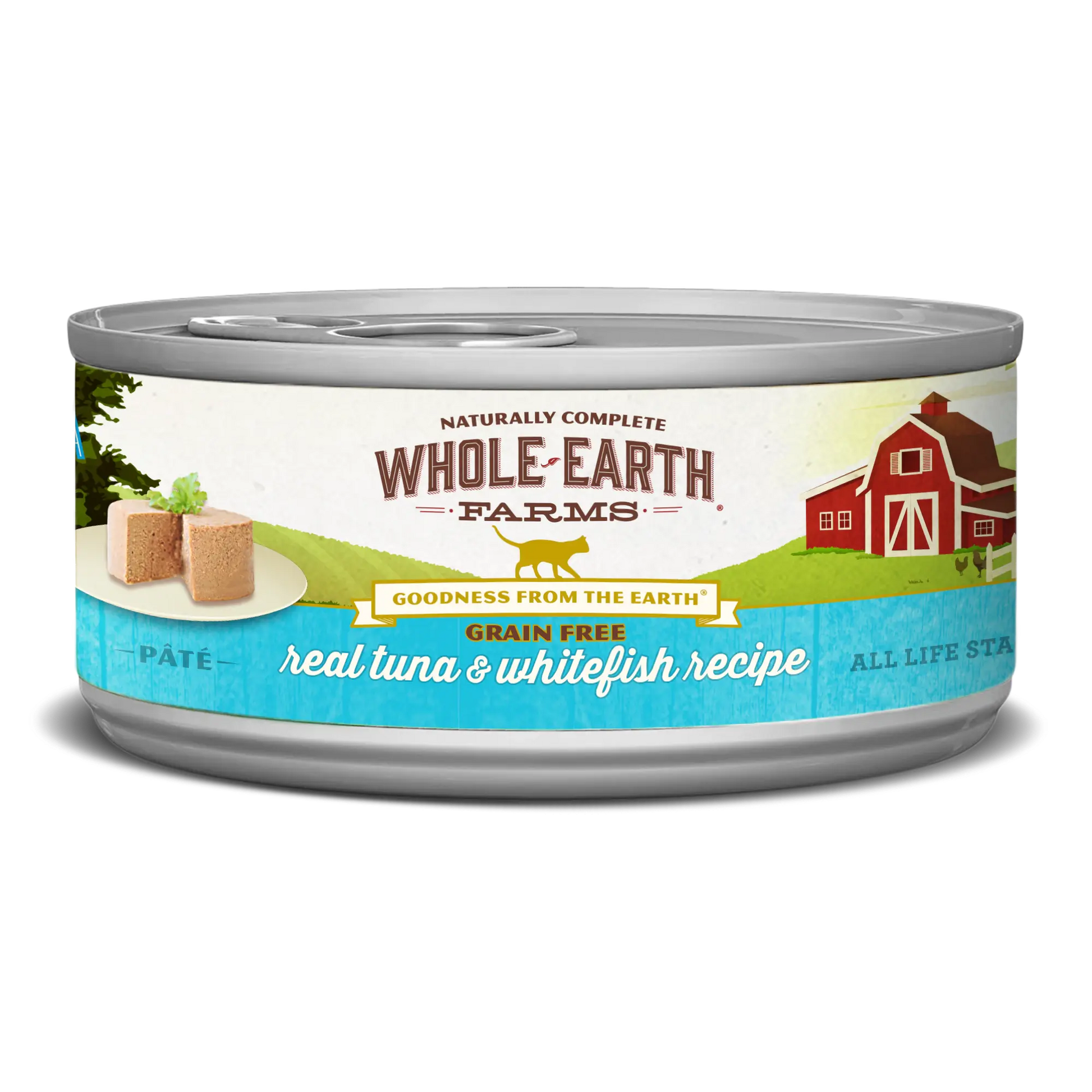 Whole Earth Farms Grain Free Real Tuna & Whitefish Canned Cat Food 24 / 5 oz Whole Earth Farms®