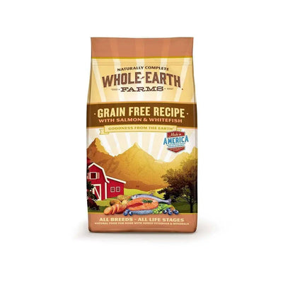 Whole Earth Farms® Goodness from the Earth Grain Free Salmon & Whitefish Recipe Dog Food 4 Lbs Whole Earth Farms®