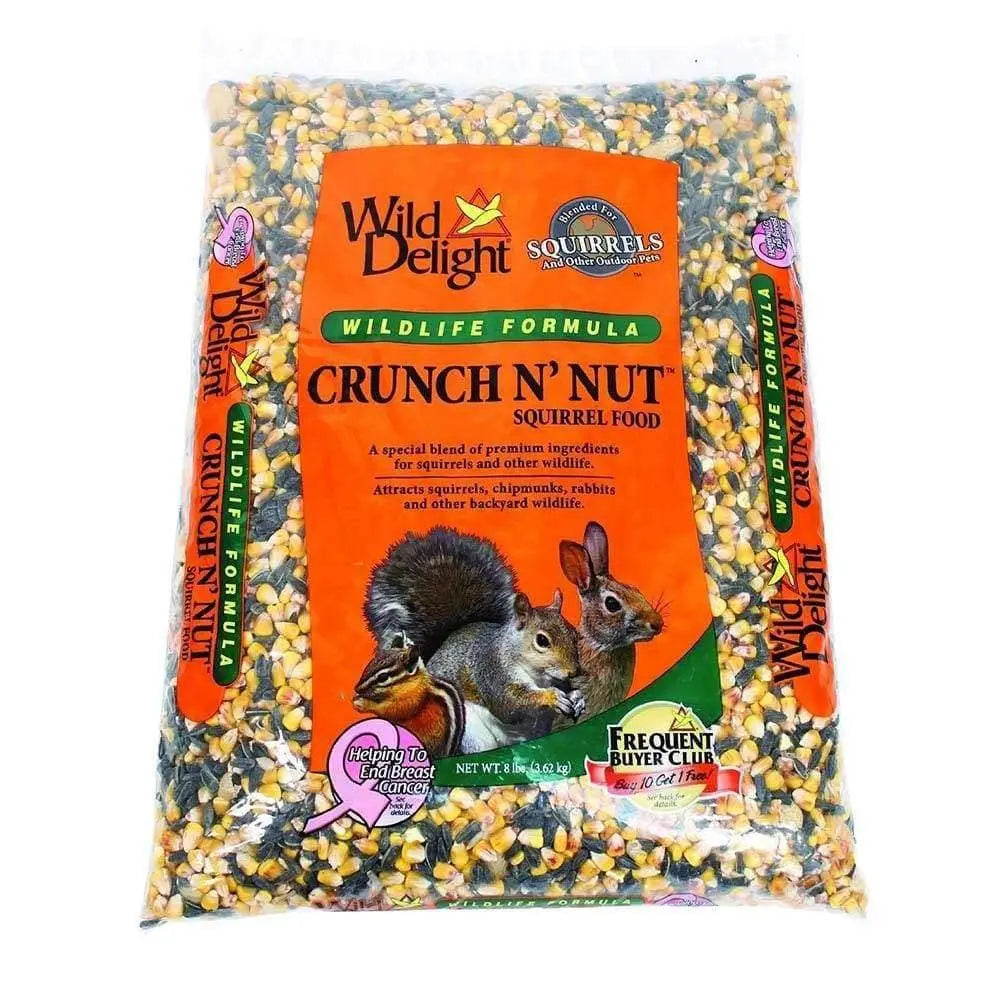 Wild Delight® Wildlife Formula Crunch N Nut® Squirrel Food for Outdoor Pets 8 Lbs Wild Delight®