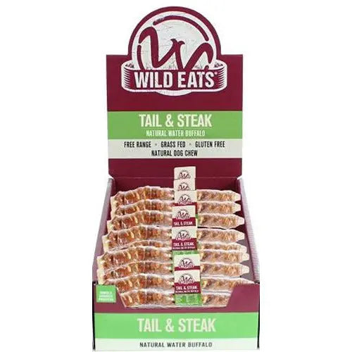 Wild Eats Water Buffalo Tail & Steak Dog Treat Wild Eats
