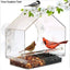 Window Bird Feeder House by Nature Anywhere with Sliding Feed Tray Talis Us