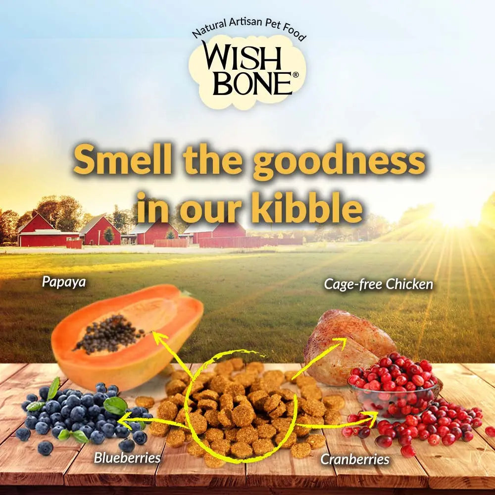 Wishbone Grain Free Roost  Premium New Zealand Chicken Dry Cat Food Wishbone