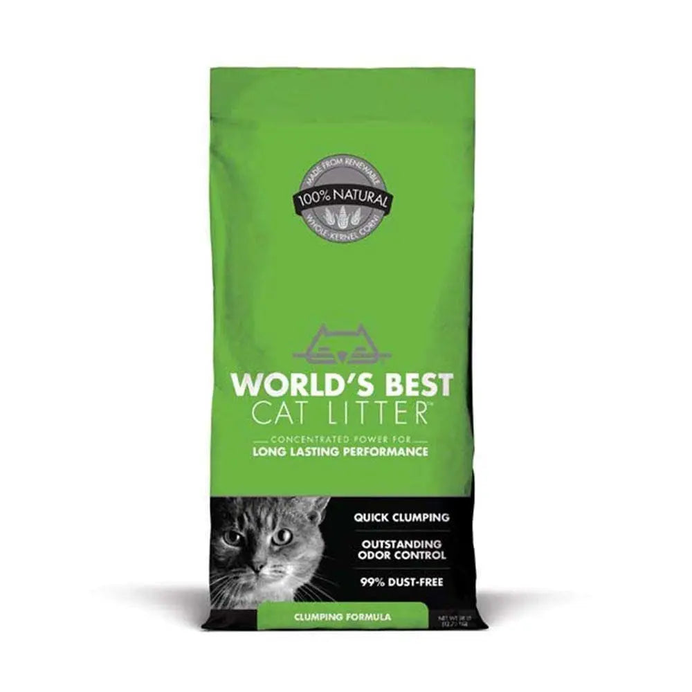 World's Best Cat Litter Clumping Formula Cat Litter 28 Lbs World's Best Cat Litter