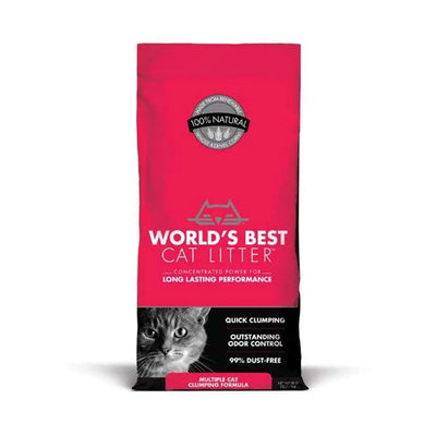 World's Best Cat Litter Multiple Cat Clumping Formula Cat Litter 28 Lbs World's Best Cat Litter