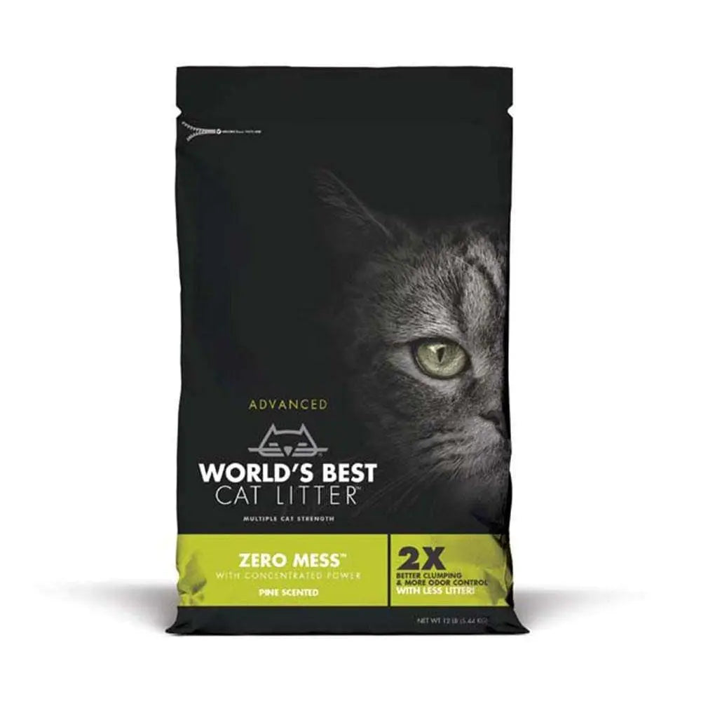 World's Best Cat Litter™ Advanced Zero Mess™ Pine Scented Cat Litter 12 Lbs World's Best Cat Litter