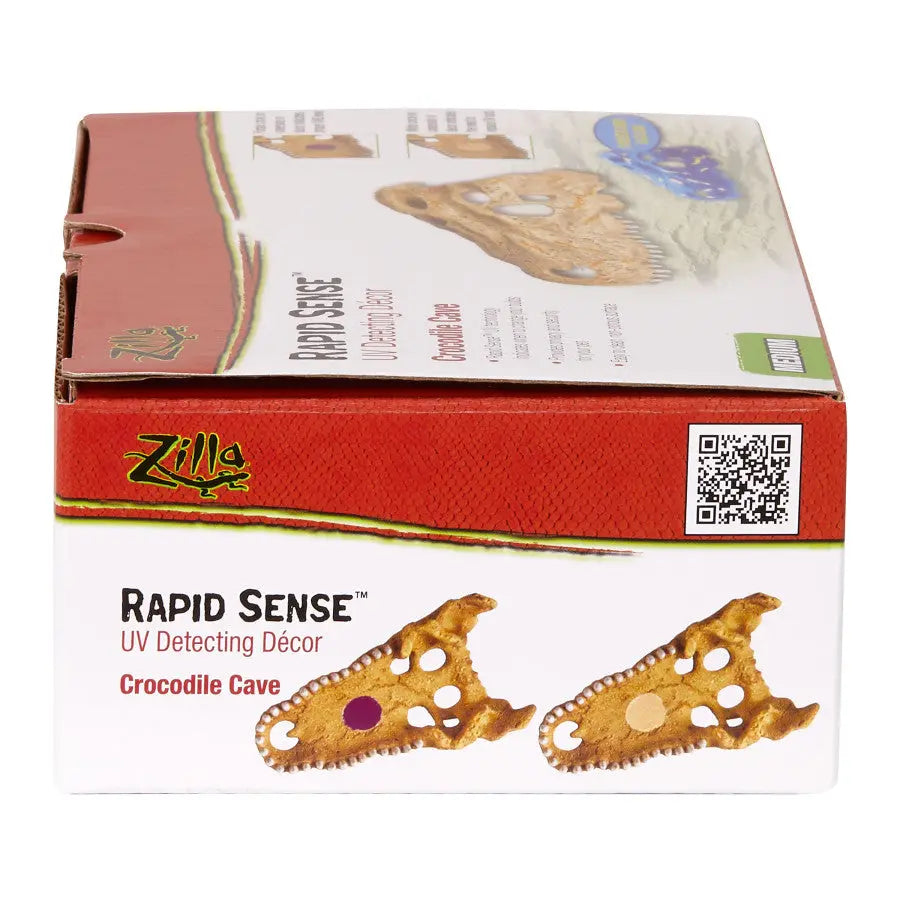 Zilla Crocodile Skull Rapid Sense Decor Reptile Supply Zilla