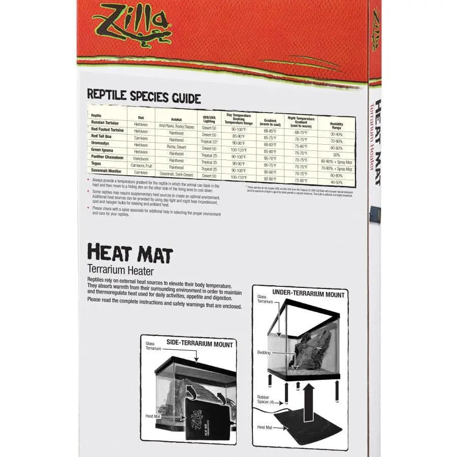 Zilla Heat Mats Terrarium Heater Zilla®
