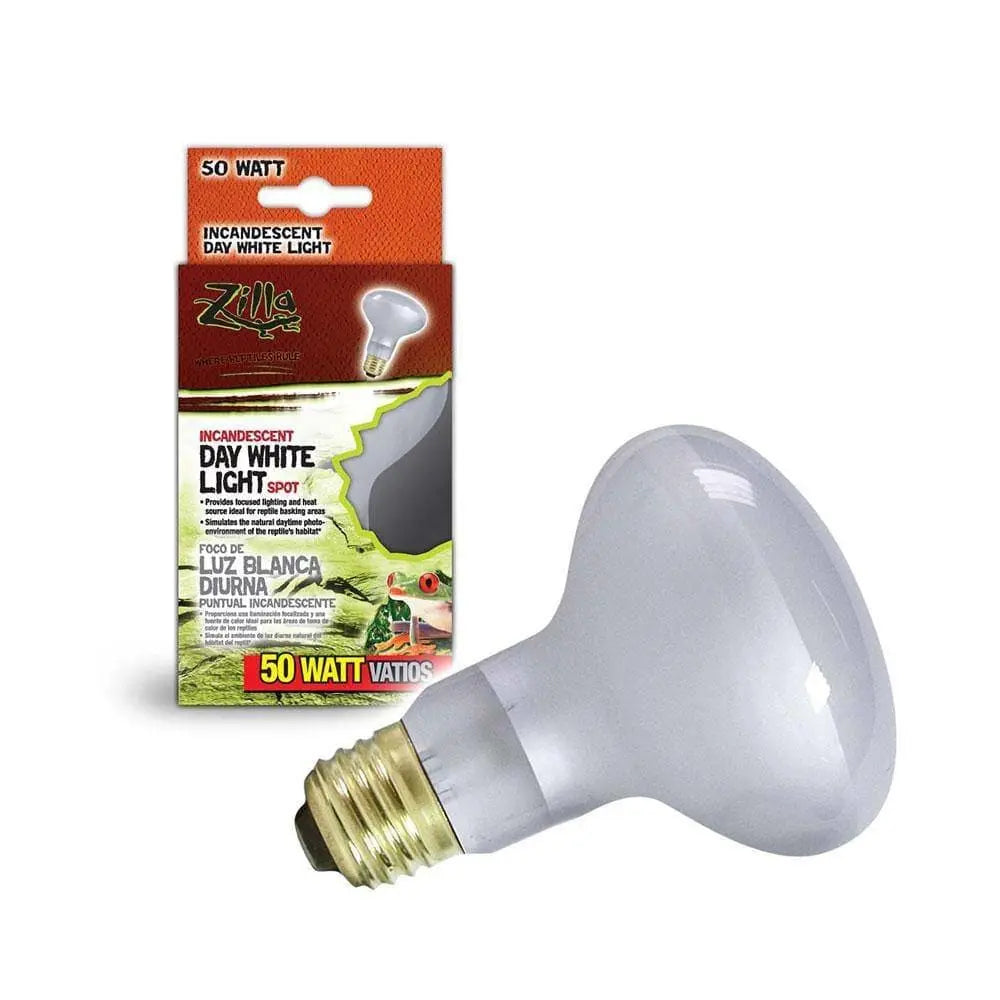 Zilla® Incandescent Spot Bulb 50 Watt Day White Color 2.625 X 2.625 X 4.125 Inch Zilla®