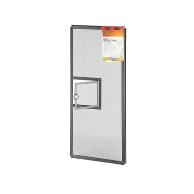 Zilla® Screen Cover with Hinged Door Black Color 30 X 12 Inch Zilla®
