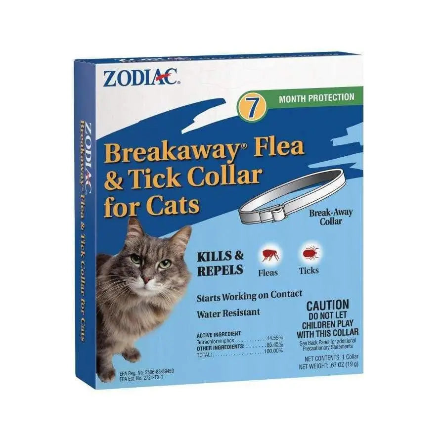 Zodiac Breakaway Flea and Tick Collar for Cats Zodiac® CPD