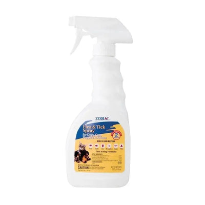 Zodiac Flea and Tick Spray for Dogs Puppies Cats and Kittens 1ea/16 oz Zodiac® CPD