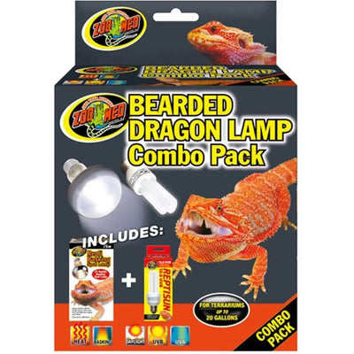 Zoo Med Bearded Dragon Lamp Combo Pack Zoo Med Laboratories